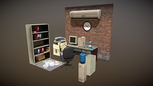 Modular Office Props Pack | HQ Assets - 3D model by GAMICO