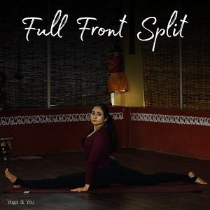 Hanumanasana (complete front split) for beginners Hanumanasana, or the full split, is named after the Hindu deity, Hanuman. It is widely regarded as a hard position to master as It doesn't come easily to a lot of people. #yogam #Hanumanasana #Front #Split Here's a complete front split tutorial by Apsara Vydyula which would help improve the flexibility in the hips, hamstrings, glutes, and quads. Watch more: http://21frames.in/yogaandyou Follow us on Facebook: http://facebook.com/VentunoYoga Subsc