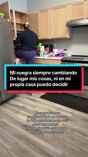 Conflictos con mi suegra en casa