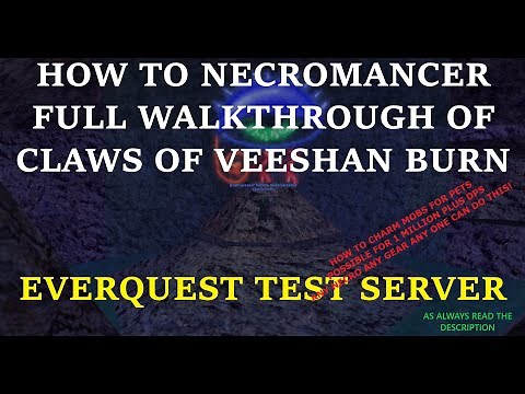 How to EverQuest Necromancer - Full CoV Burn Breakdown