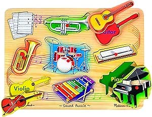 Musical Instruments Sound Puzzle