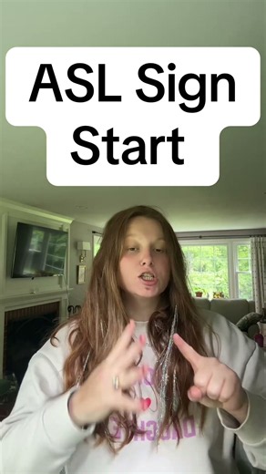 Learn How To Sign "Start" in ASL for Beginners | American Sign Language #shorts