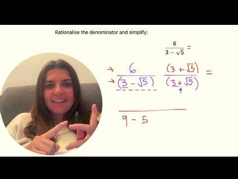 rationalising the denominator three possible mistakes