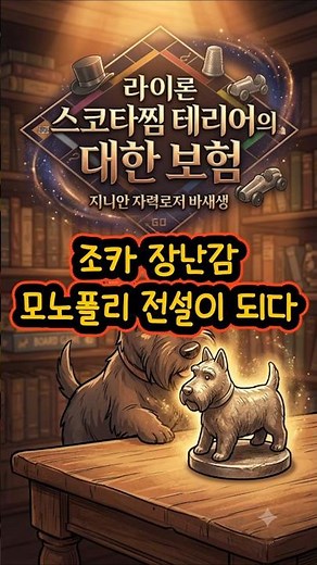 조카 장난감, 모노폴리 전설이 되다 #모노폴리 #보드게임 #피규어 #장난감 #강아지