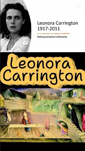 Leonora Carrington - English surrealist and Mexican icon #surrealism #mexico #feminist