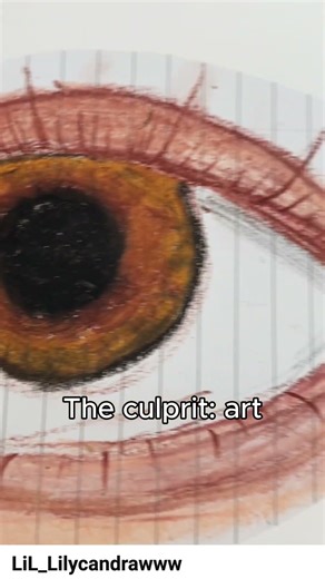 The smudges- #art #sketchbook #smudge #culprit #drawing #oil