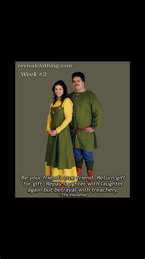 Our Medieval Look-a-Week - a medieval style and historical quote for your inspiration and entertainment. Week 2 - ringing the new year with our Dark Ages / Viking clothing for ladies and gents! https://sbee.link/8vtqmcfe6b #lookaweek #medievallook #revivalclothing #medievalclothing #medievalfashion #medievalgarb #scagarb #reenactment #reenacting #reenactor #medievalreenactment #reenactmentfashion #reenactmentclothing #medievalart #medievalhistory #thcentury #14thcentury #15thcentury #14thcfashio