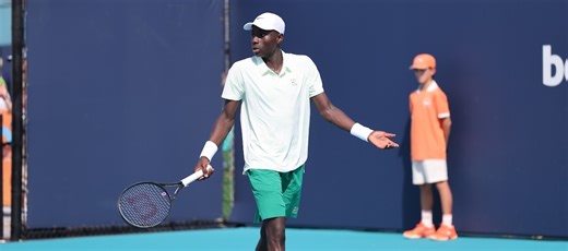 ATP - Miami > Kouamé veut rester tranquille : "Je ne regarde pas les réseaux, je suis très bien accompagné là-dessus par mon équipe, qui m'aide vraiment à garder les pieds sur terre. Il n'y a pas non plus de quoi trop s'emporter" - We Love Tennis
