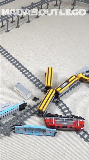 LEGO Train Crash.
