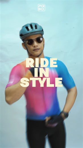 Pvr Industries (PVRIND) on Instagram: "𝗥𝗢𝗔𝗗 𝗜𝗡 𝗦𝗧𝗬𝗟𝗘🌅✨ When the world goes silent, the mind gets louder.Just cycling, the road and view worth every burning pedal stroke🚴🏼 #cycling #roadbike #roadbikestyle #pvrindustries #pvrind #jerseypremium"