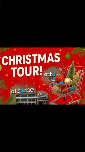 New arrival Christmas Trees & Outdoor Decorations |At Home Store Tour🎄#viralshort #christmas
