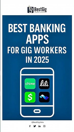 Top 5 Banking Apps for Gig Workers in 2025 | Fast Payouts & Smart Money Tools