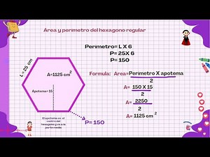 ÁREA Y PERIMETRO DEL HEXÁGONO