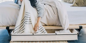 These Under-the-Bed Storage Organizers Will Free Up Your Closet Space