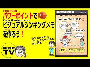パワポでビジュアルシンキングMEMOを作ろう！