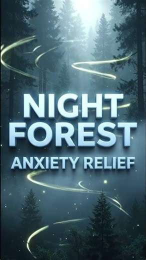night forest fog ambience | sleep & anxiety relief #shorts