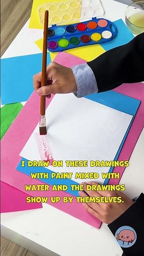 🎨 Invisible Drawing Trick for Kids! Magic Art Hack 🪄✨