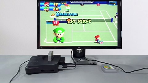 MAYFLASH N64 to HDMI Adapter N64 Gamecube SNES SFC to HDMI Converter 1080P for Full HD Converter with 3.5mm Audio Jack HDMI Output N64 to HDMI Converter