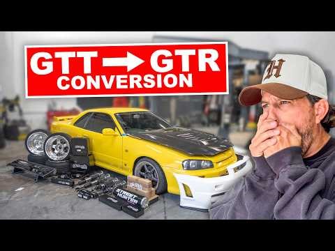 Building a Nissan R34 GTR for $50,000!