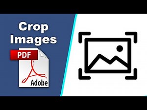How to crop all pictures in pdf file (Edit PDF) using Adobe Acrobat Pro DC
