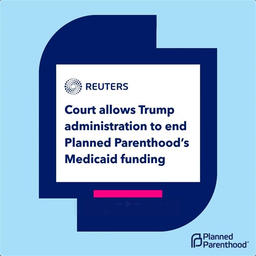The 1st Circuit Court has allowed the Trump administration to “defund” Planned Parenthood nationwide, blocking patients' access to care and threatening closure of as many as 200 Planned Parenthood health centers. At Planned Parenthood health centers, care will continue — no matter what. But Planned Parenthood needs your help. 👉 | Planned Parenthood