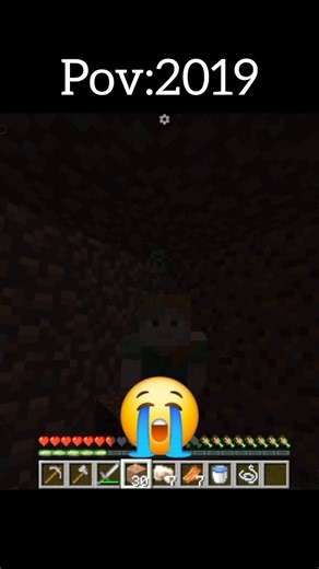 pov: your paly minecraft(2019) #short #Minecraft