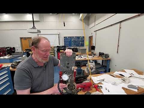 Checking Propeller Shaft Run out on a Volvo Penta DPS lower unit