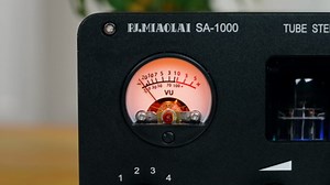 Audiophile Tube Preamplifier Audio HiFi Electric Tube Amplifier 4 Inputs 2 Outputs Audio Interfaces Lossless Audio Switching Amplifier Built-in 5532 Chip