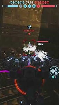 Falcon gone in 6 shots 😮 | War Robots #Shorts