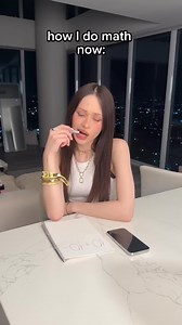 69K views · 1.1K reactions | How I do math now VS when I was a kid #elsarca #tiktok | Elsarca | Facebook