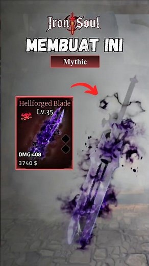 How to Make a Hellforged Blade in the Iron Soul Dungeon | Roblox