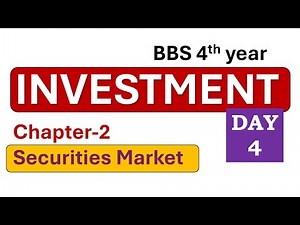 Chapter 2 Day 4 Short Position Concept | BBS 4th Year Investment