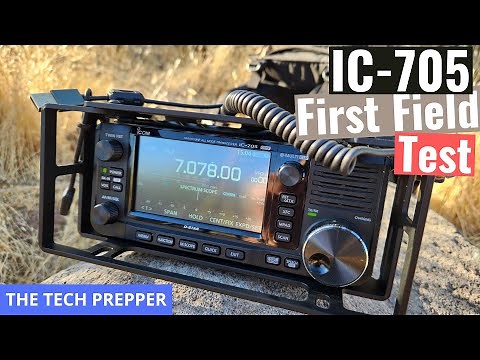 IC-705 - First Manpack Field Test