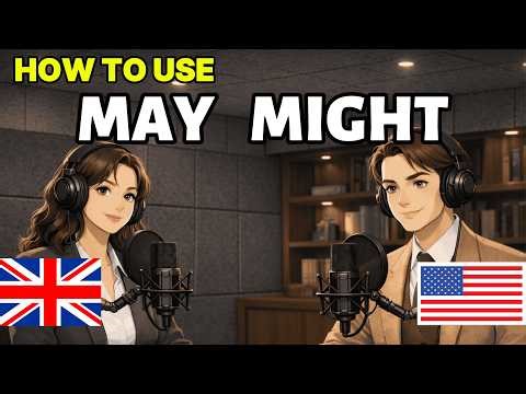 How To Use MAY and MIGHT in English | Difference Between May & Might with Easy Examples
