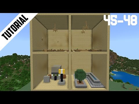 Minecraft: How to Build Woodland Mansion Rooms 45-48 (Step By Step)