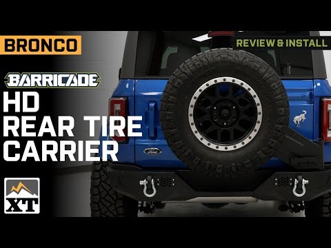 2021-2025 Bronco Barricade HD Rear Tire Carrier Review & Install