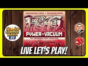 Power Vacuum - The Treasonous Trick-Taking Game - Live Let's Play inklusive Regelerklärung
