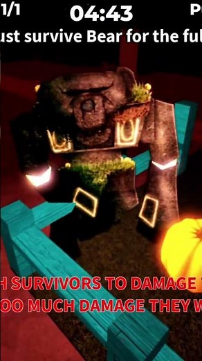 Moai bear alpha gameplay roblox #roblox #bearalpha #easter #gameplay #fyp #moai #viral #fyp