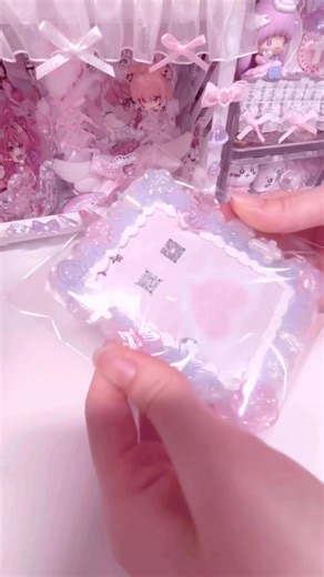 🎀◝✩#shorts #手元動画 #ホイップデコ #ハンドメイド #梱包動画 #ピンク系統