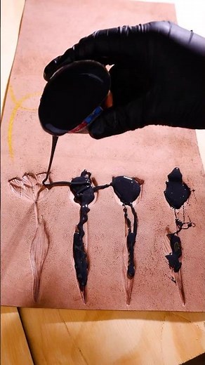 Mastering Leather Embossing: Handmade Tulip Design Techniques