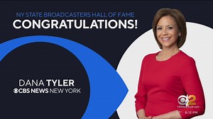 CONGRATULATIONS! 🎉 Our colleague Dana Tyler was inducted into the New York State Broadcasters Association Hall of Fame in a ceremony Thursday at the Rainbow Room. She was recognized for her 32 years at WCBS-TV, where she started as a reporter and anchor in 1990. We want to congratulate Dana on the well-deserved honor: https://cbsn.ws/3Dfzix6 | CBS New York