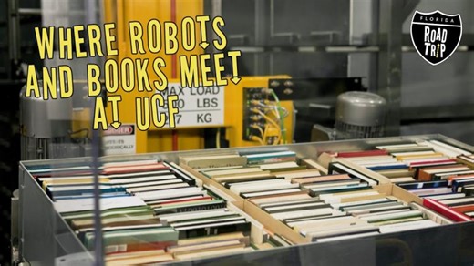 Inside UCF s Robotic Library | Florida Road Trip #ucf #florida | Jennifer Cook