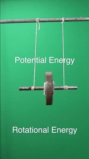 Maxwell's Wheel in Action! 🎡 Energy Conversion Physics