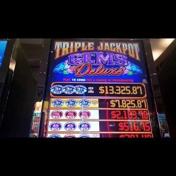 Triple Jackpot Gems @FJslots956 @ Choctaw Casino