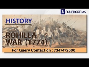Rohilla War | History | Eduphore IAS
