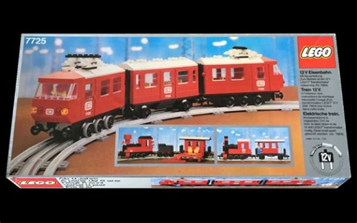 乐高 火车 7725 电动客车组 速组评测