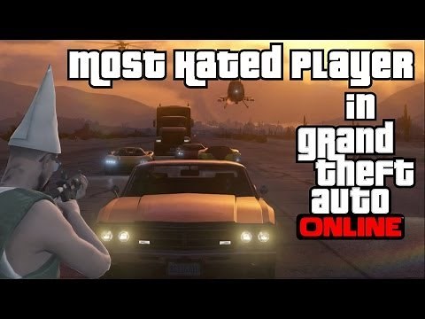 GTA 5 - Most Hated Player in GTA Online (Angry reactions) EPIC RAGE