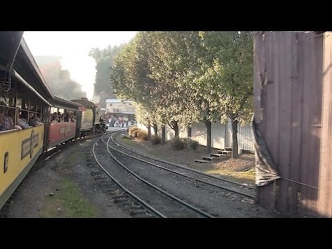 Tweetsie Railroad #12 whistle and working hard. (last train of 2016).