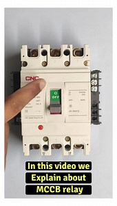 30 reactions | MCCB Molded case circuit breaker with shunt trip relay and combination switch #عامل_الكهرباء #электрика #электрики #electricista #eletricistas #electrician | CNC Electric | Facebook
