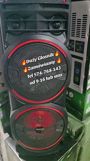 89 reactions · 20 comments | Duży głośnik bezprzewodowy bluetooth radio USB mikrofon | Zakupy pl | Facebook